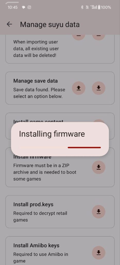 Install Firmware Suyu