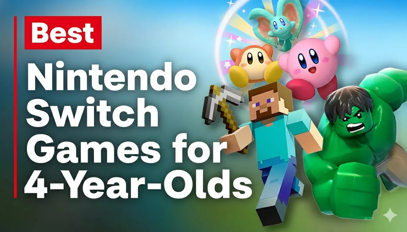 Best Nintendo Switch Games for 4-Year-Olds