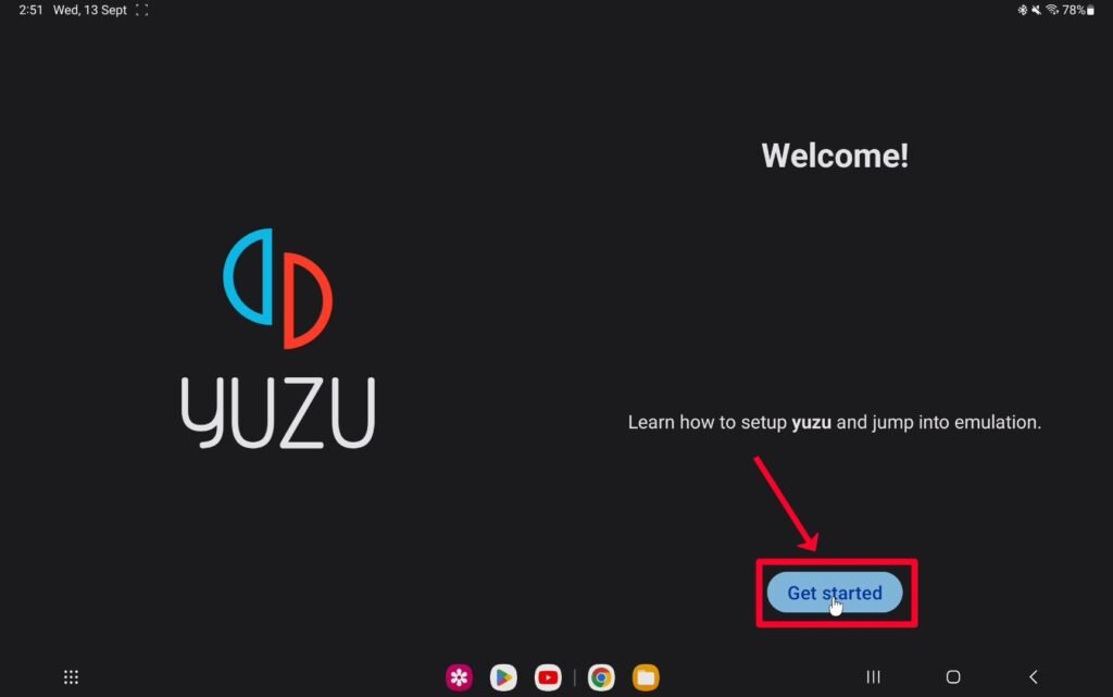 Click-on-Get-Started-button