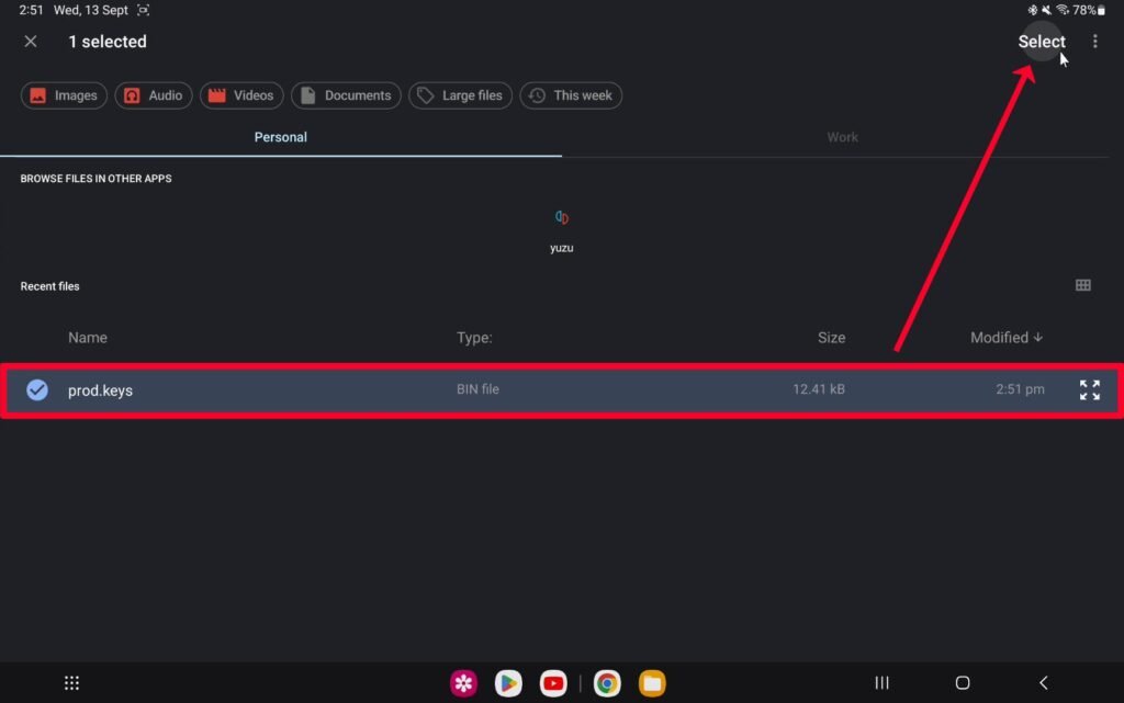Select-latest-version-prod.keys-file